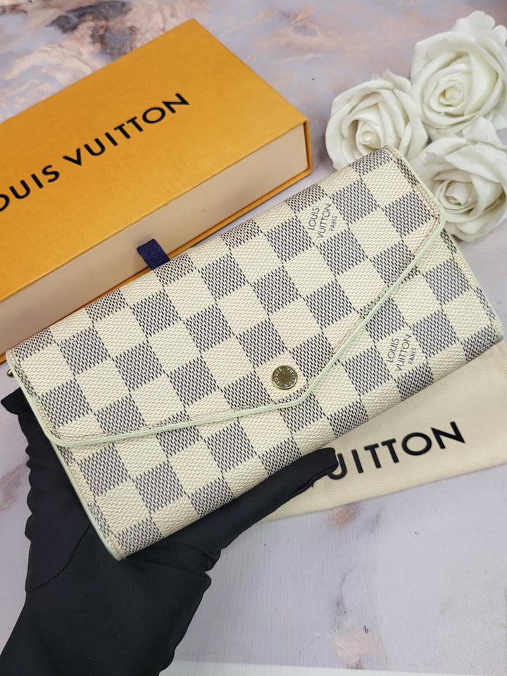 Louis Vuitton Damier Azur Sarah Wallet