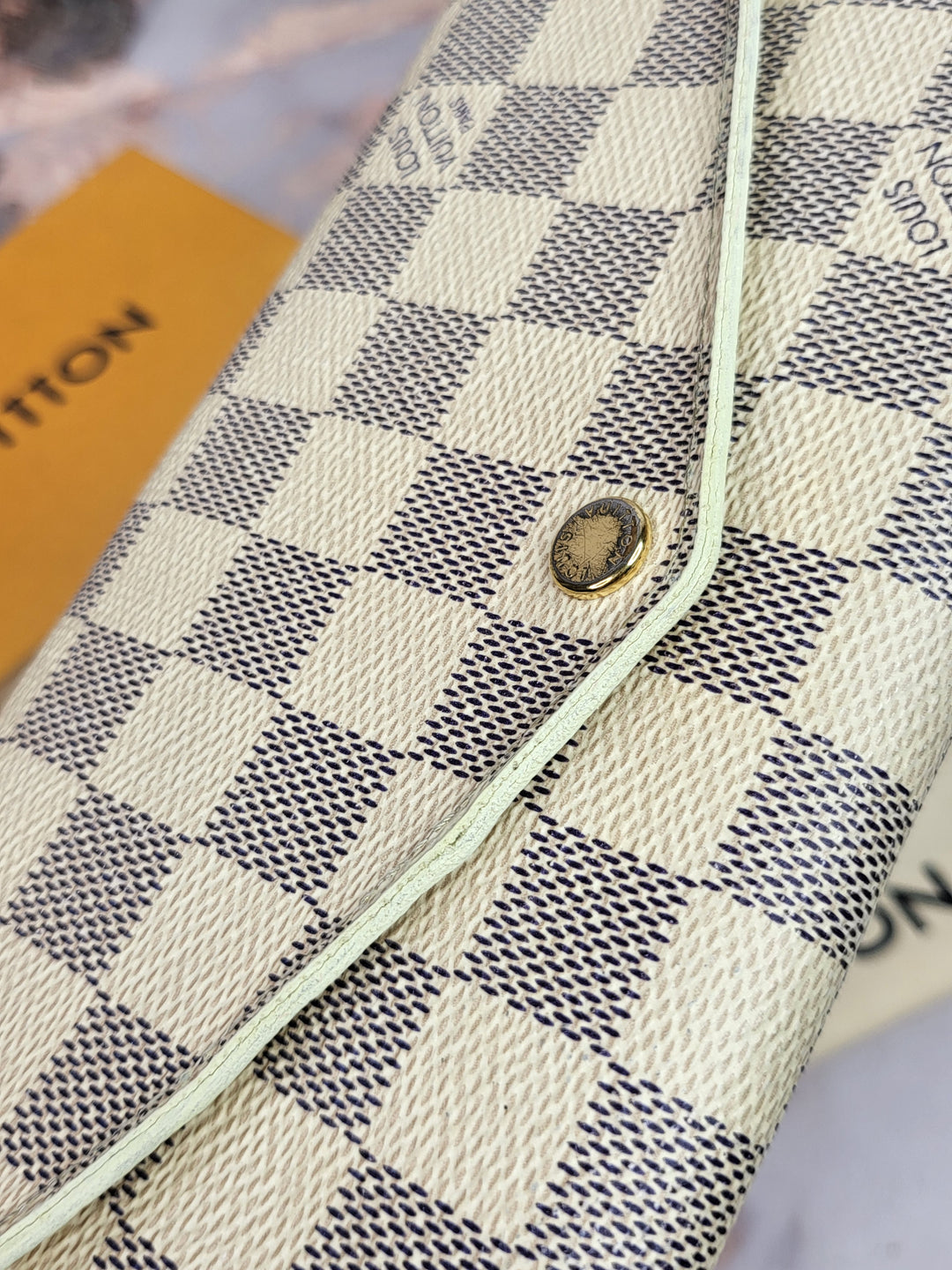 Louis Vuitton Damier Azur Sarah Wallet