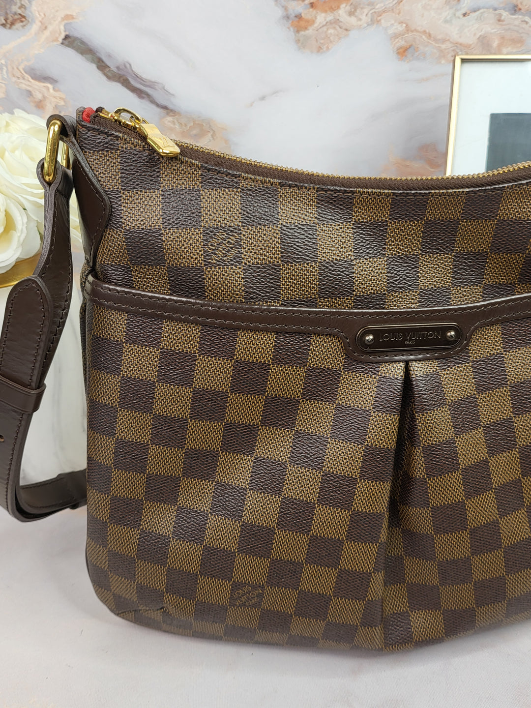 Louis Vuitton Damier Ebene Bloomsbury Crossbody