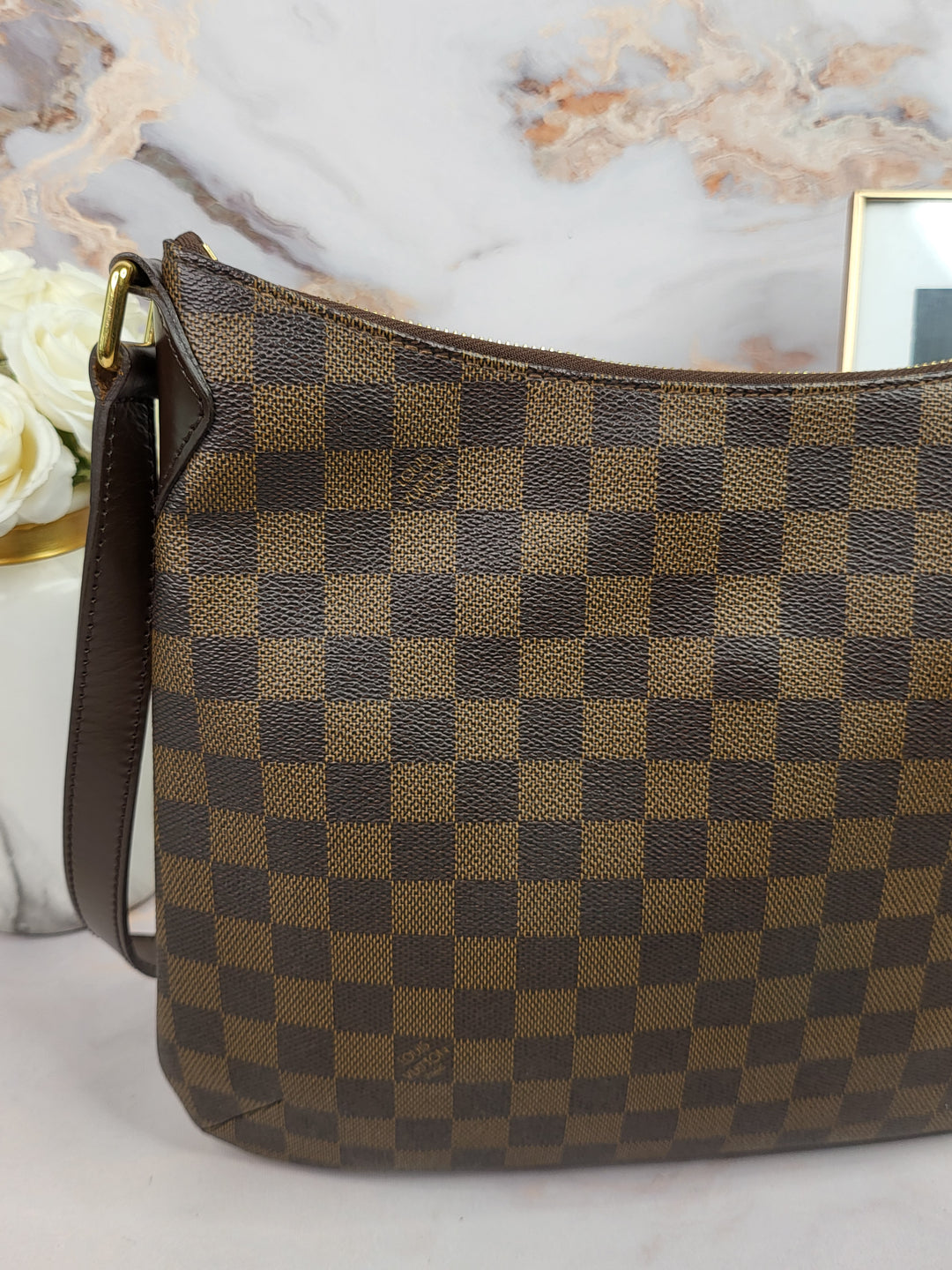 Louis Vuitton Damier Ebene Bloomsbury Crossbody