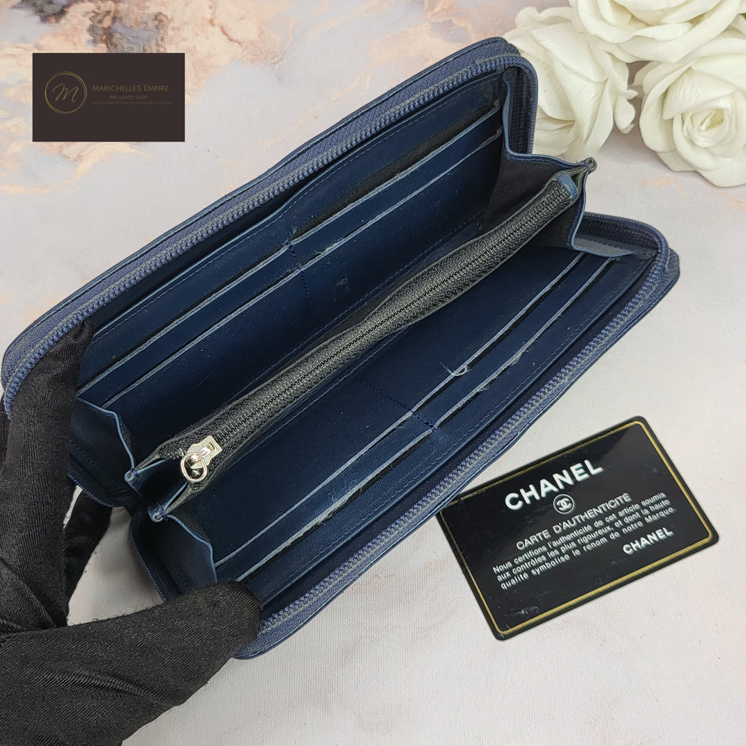 Chanel Caviar Zippy Wallet