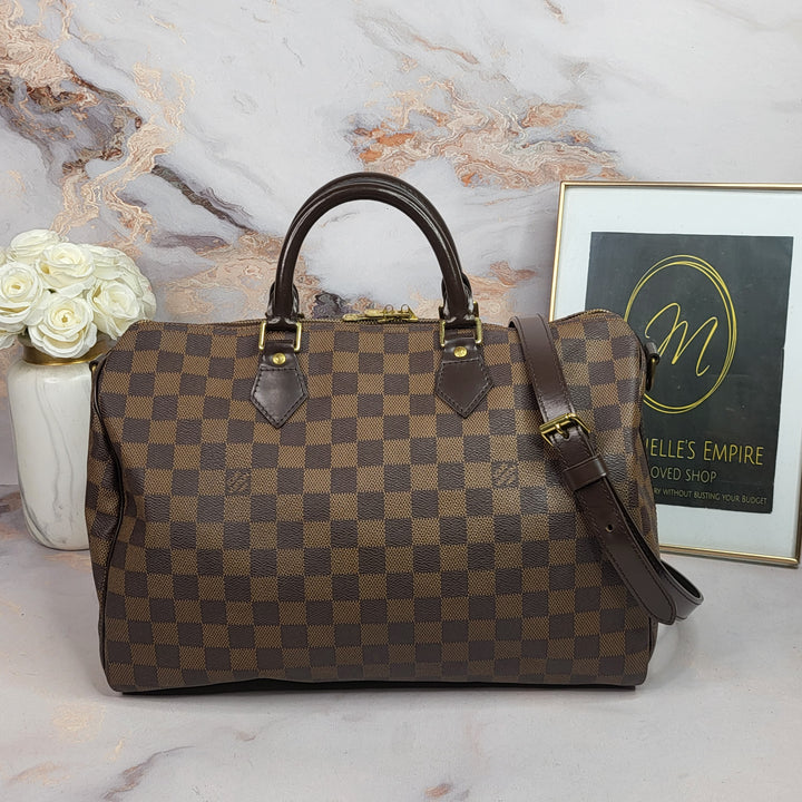 Louis Vuitton Damier Ebene Speedy 35