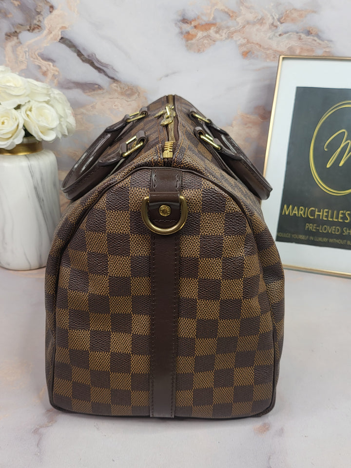 Louis Vuitton Damier Ebene Speedy 35