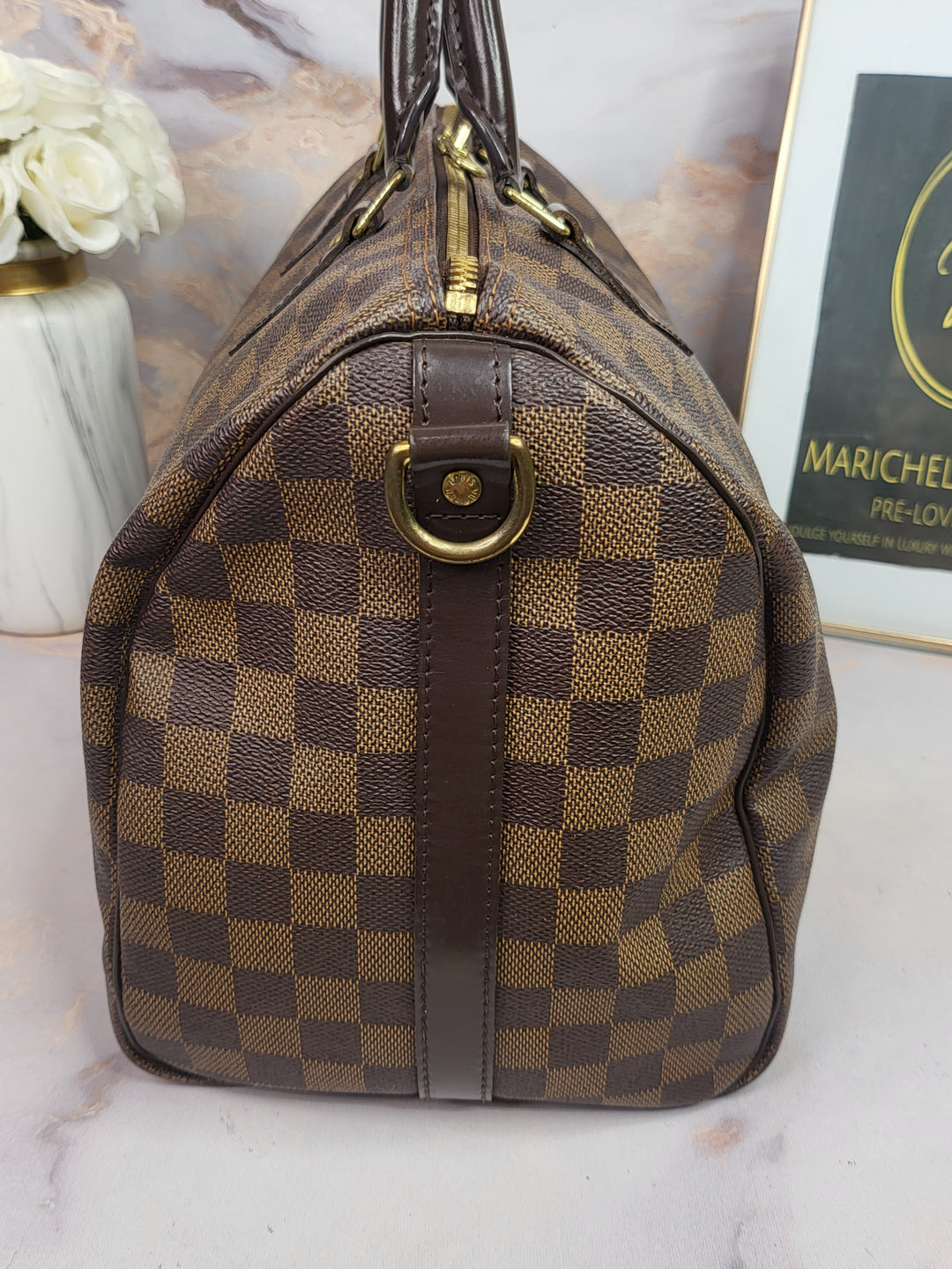 Louis Vuitton Damier Ebene Speedy 35