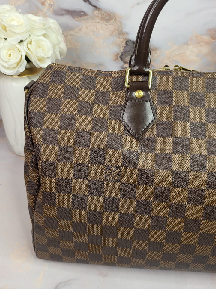 Louis Vuitton Damier Ebene Speedy 35