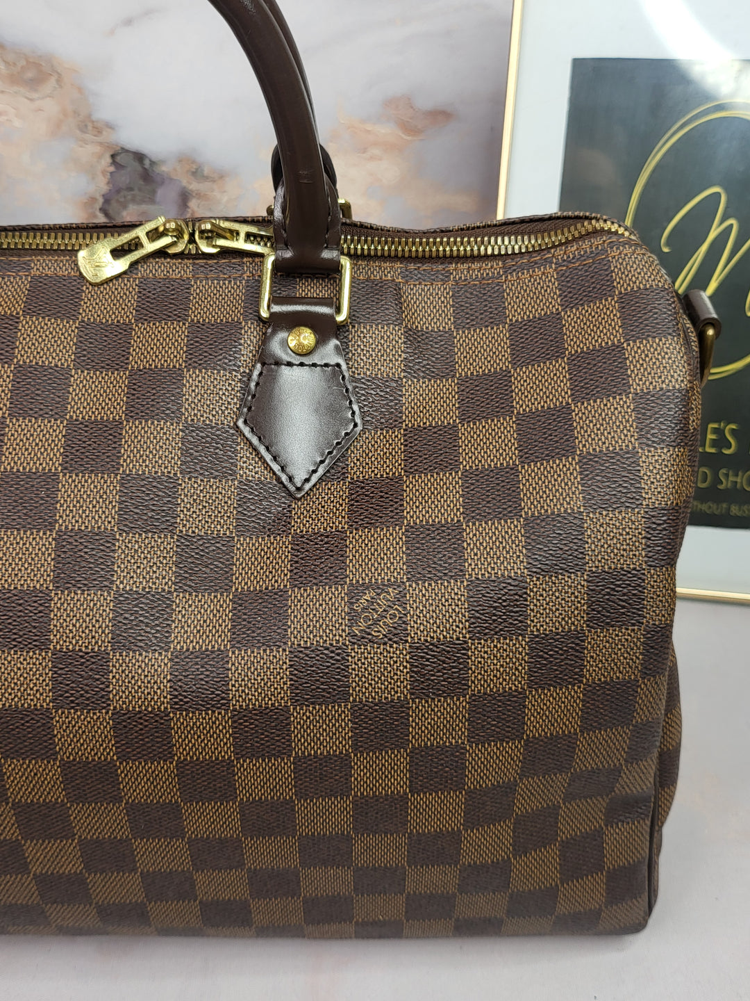 Louis Vuitton Damier Ebene Speedy 35