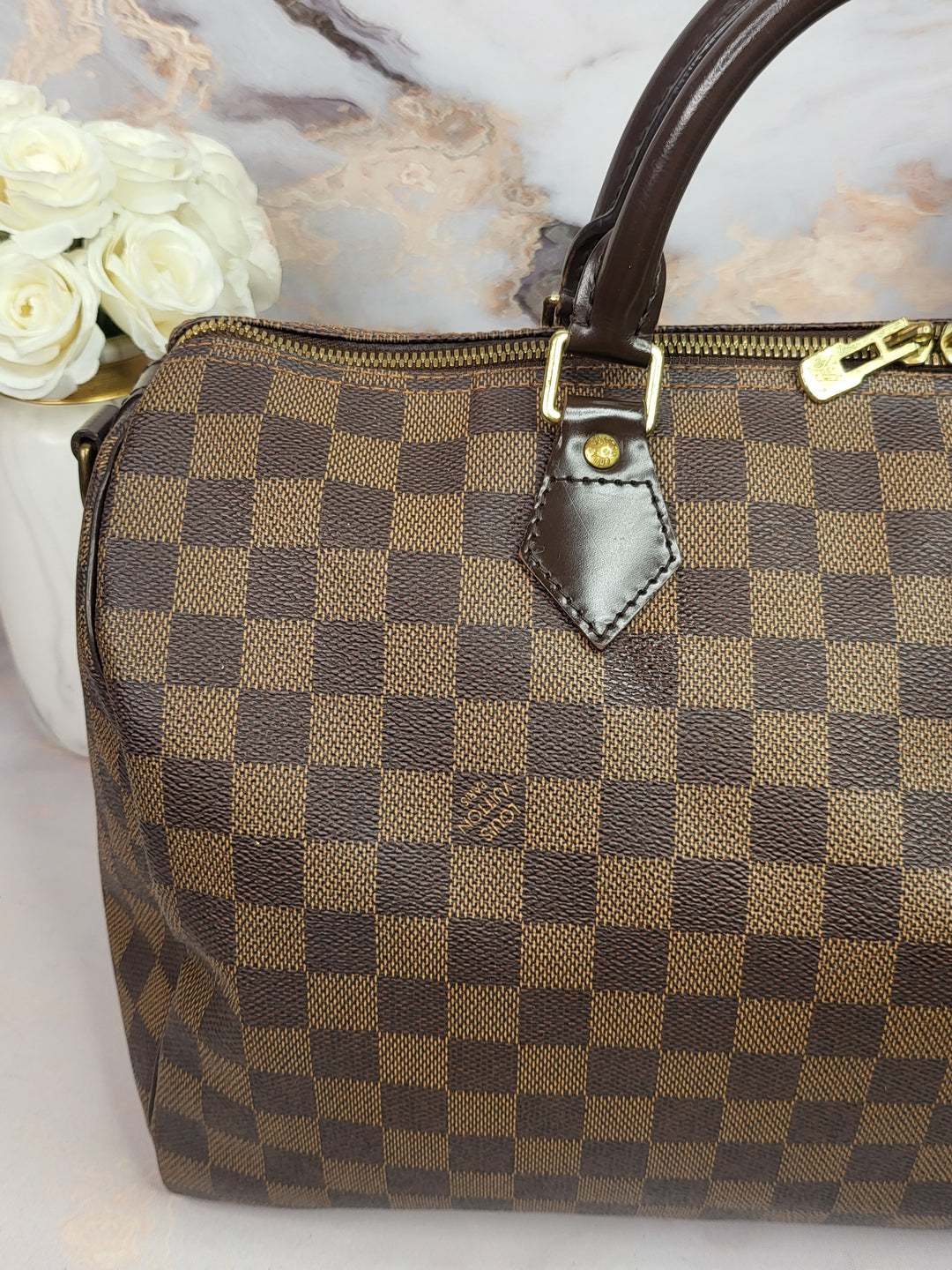 Louis Vuitton Damier Ebene Speedy 35