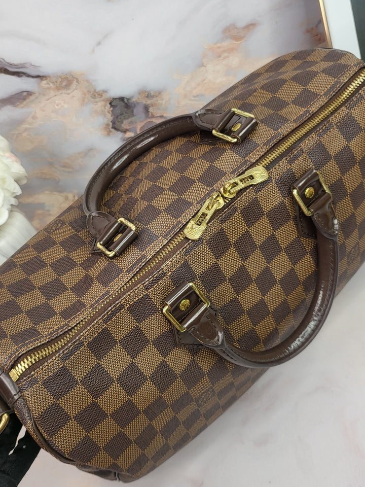 Louis Vuitton Damier Ebene Speedy 35