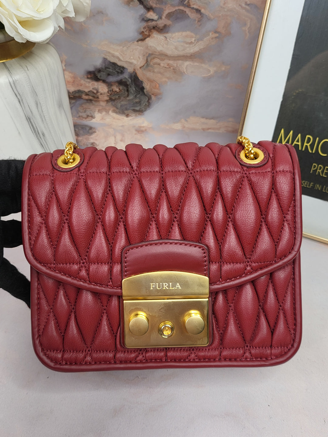 Furla Quilted Metropolis Mini