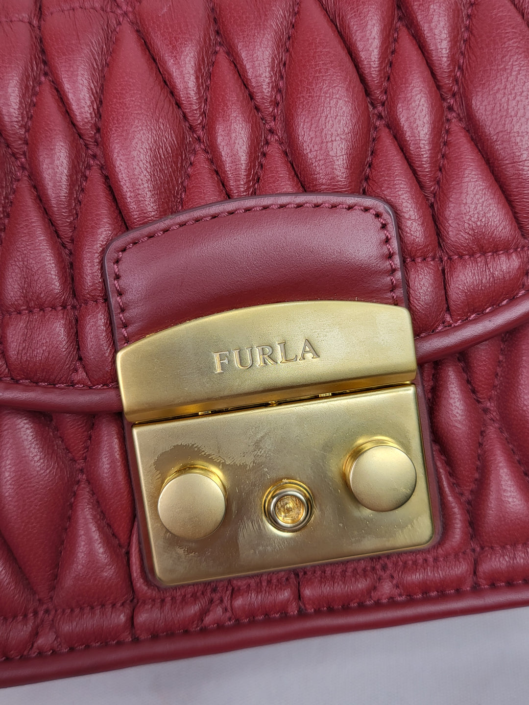 Furla Quilted Metropolis Mini