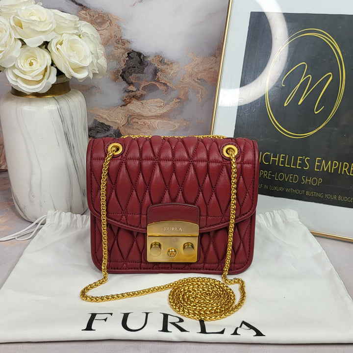 Furla Quilted Metropolis Mini