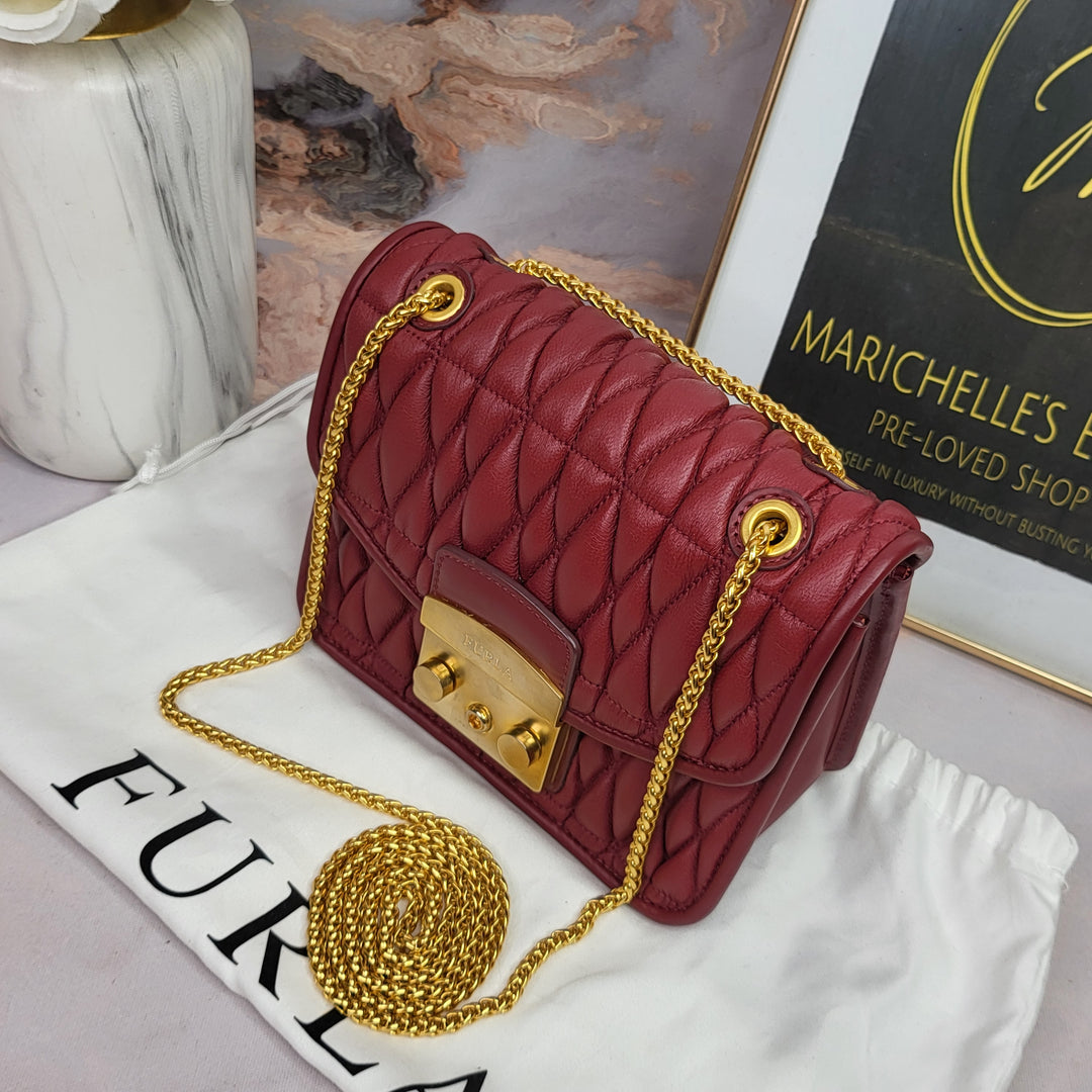 Furla Quilted Metropolis Mini