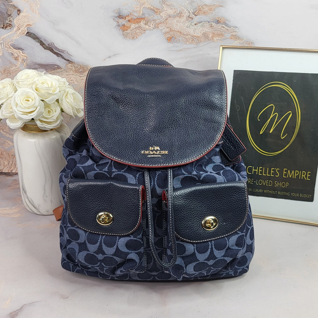 Coach Billie Backpack Coach Black Leather Mini Billie Backpack Coach | TLC US main image 4