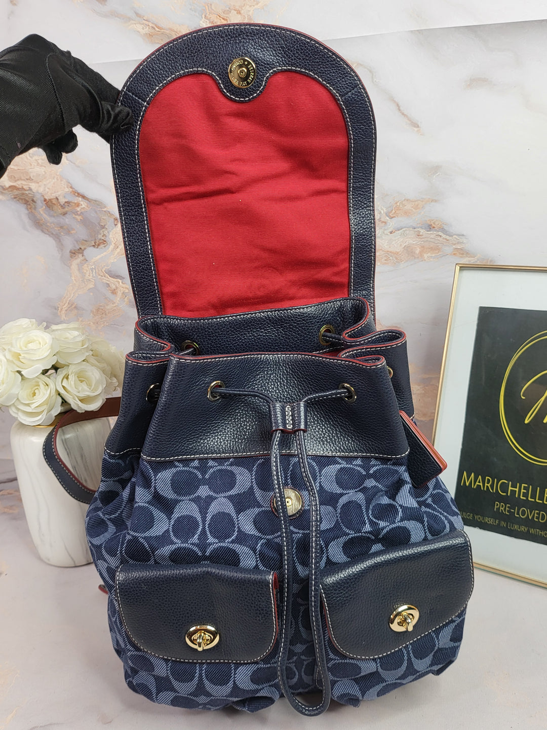 coach billie backpack red Coach Billie Backpack – Marichelle's Empire
