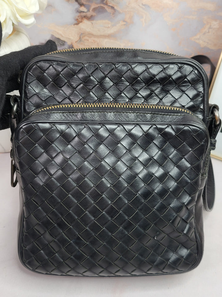 Bottega Veneta Intrecciato Crossbody Bag