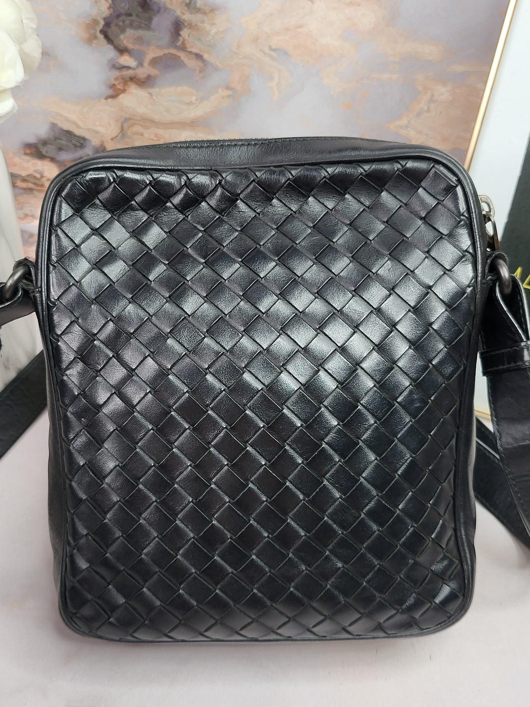 Bottega Veneta Intrecciato Crossbody Bag