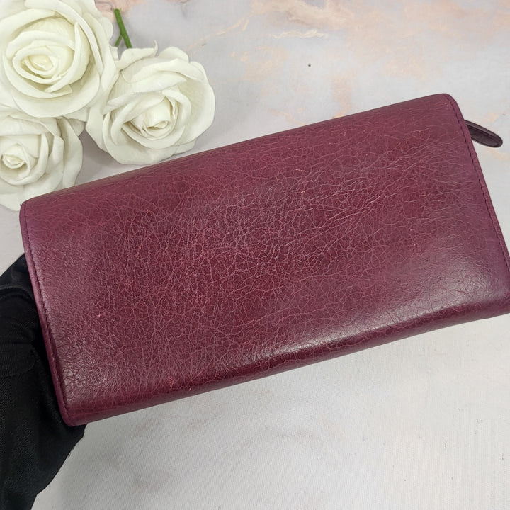 Balenciaga Agneau Long Wallet