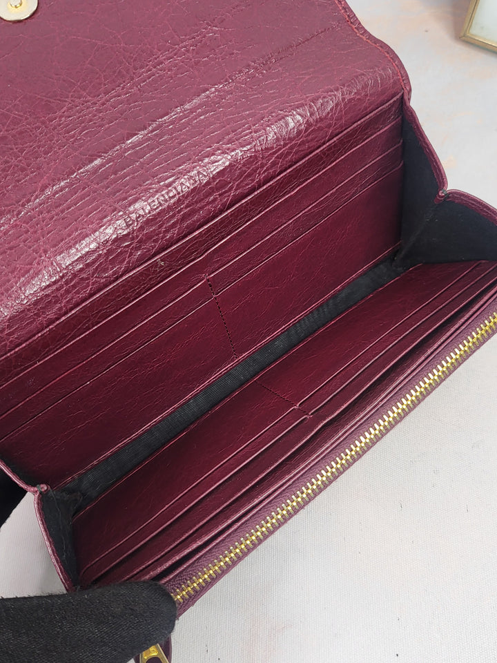 Balenciaga Agneau Long Wallet