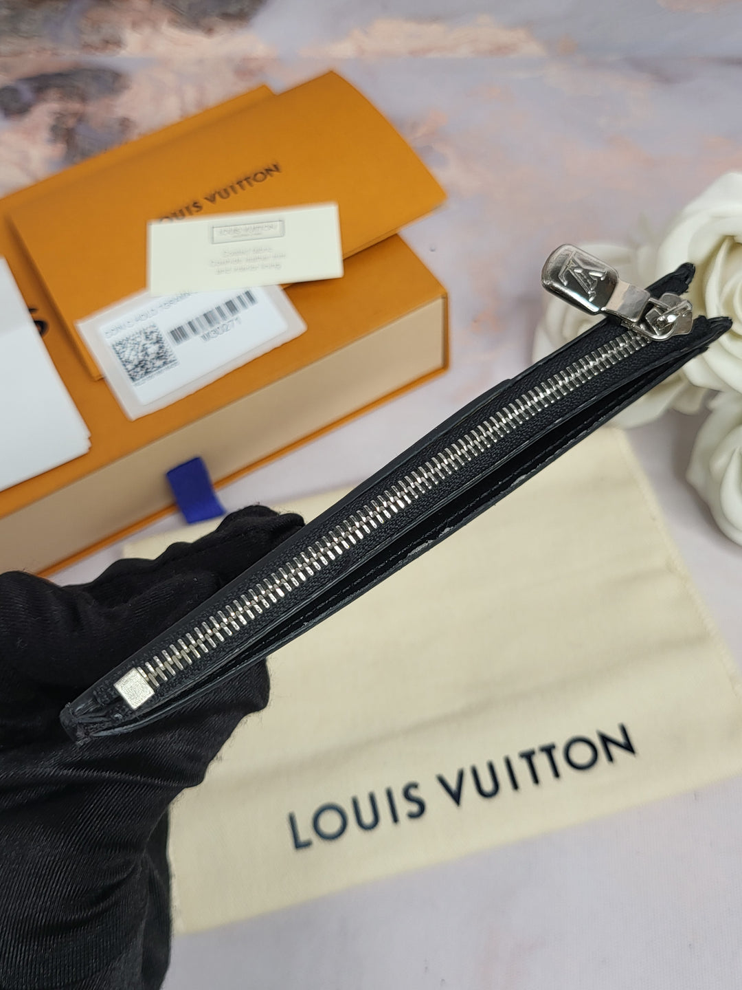 Louis Vuitton Monogram Eclipse Pocket Organizer