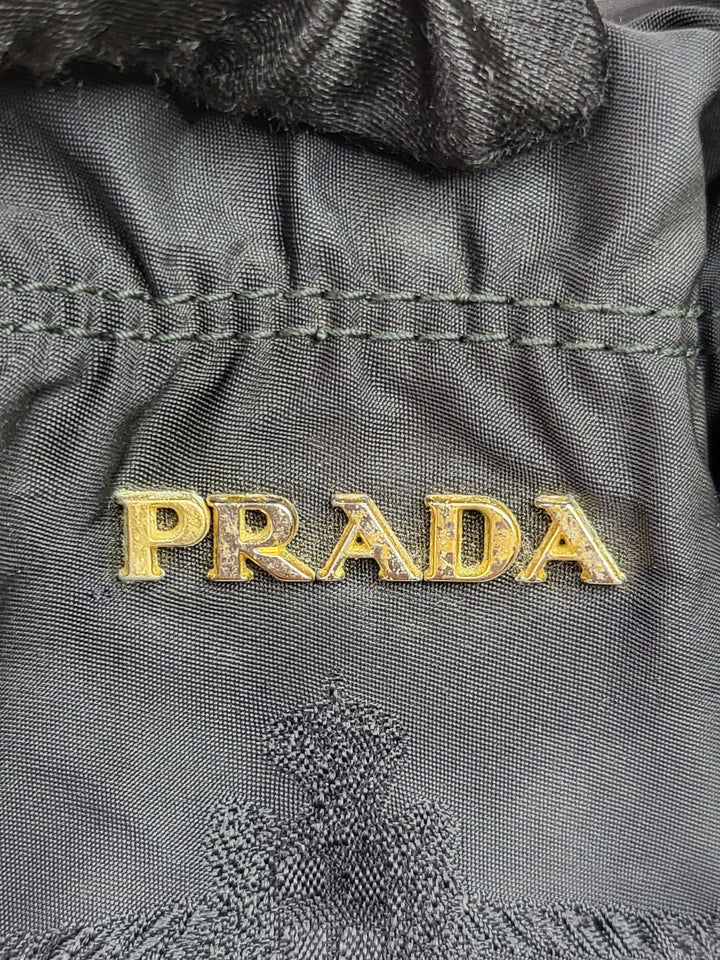 Prada Nylon Jacquard Tote Bag