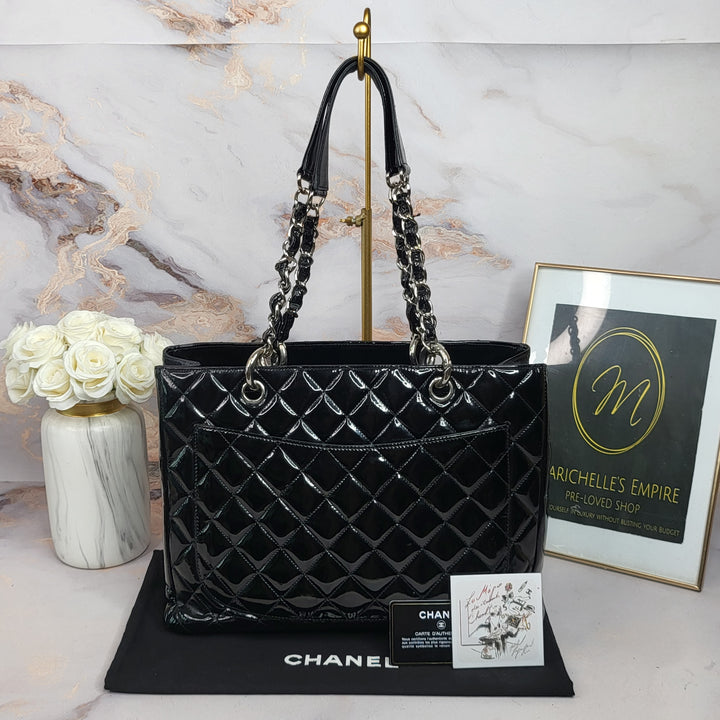 Chanel Patent Leather GST Bag