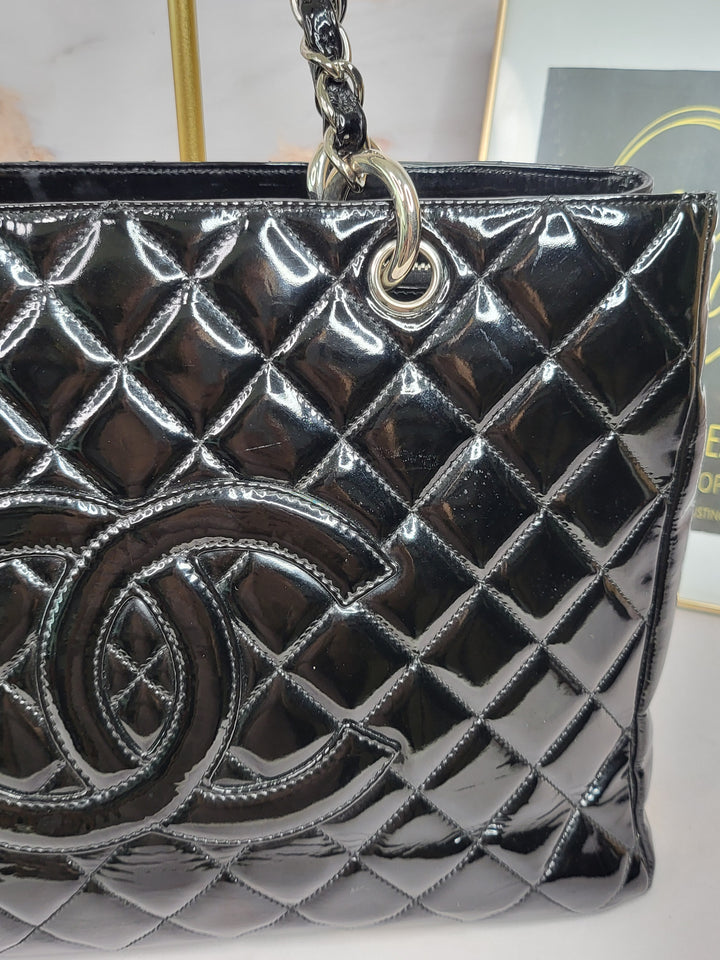 Chanel Patent Leather GST Bag