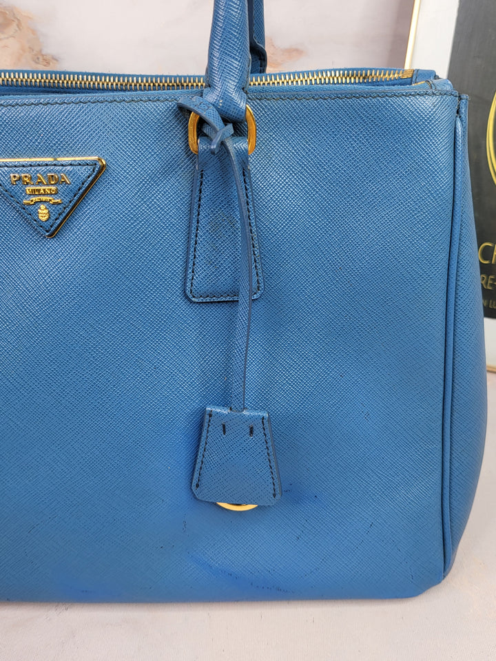 Prada Saffiano Lux Galleria Tote Bag