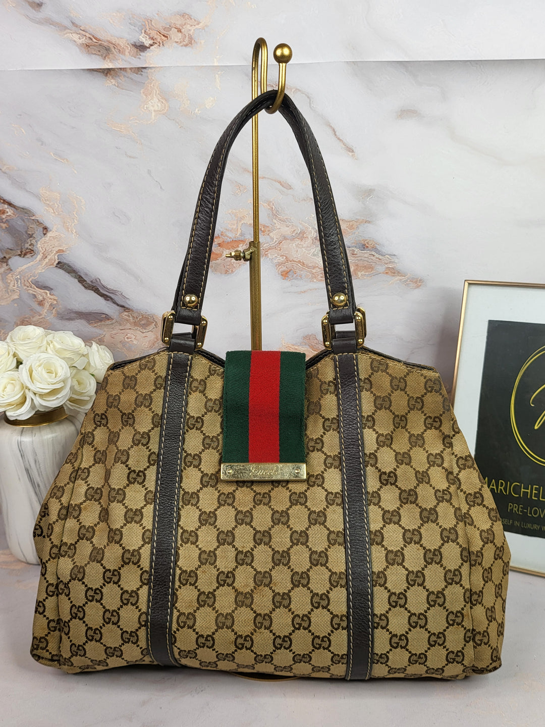 Gucci Canvas Tote Bag