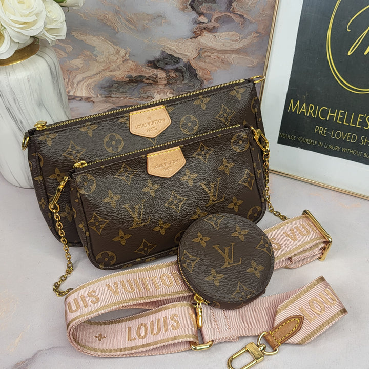 Louis Vuitton Monogram Multi Pochette Pink