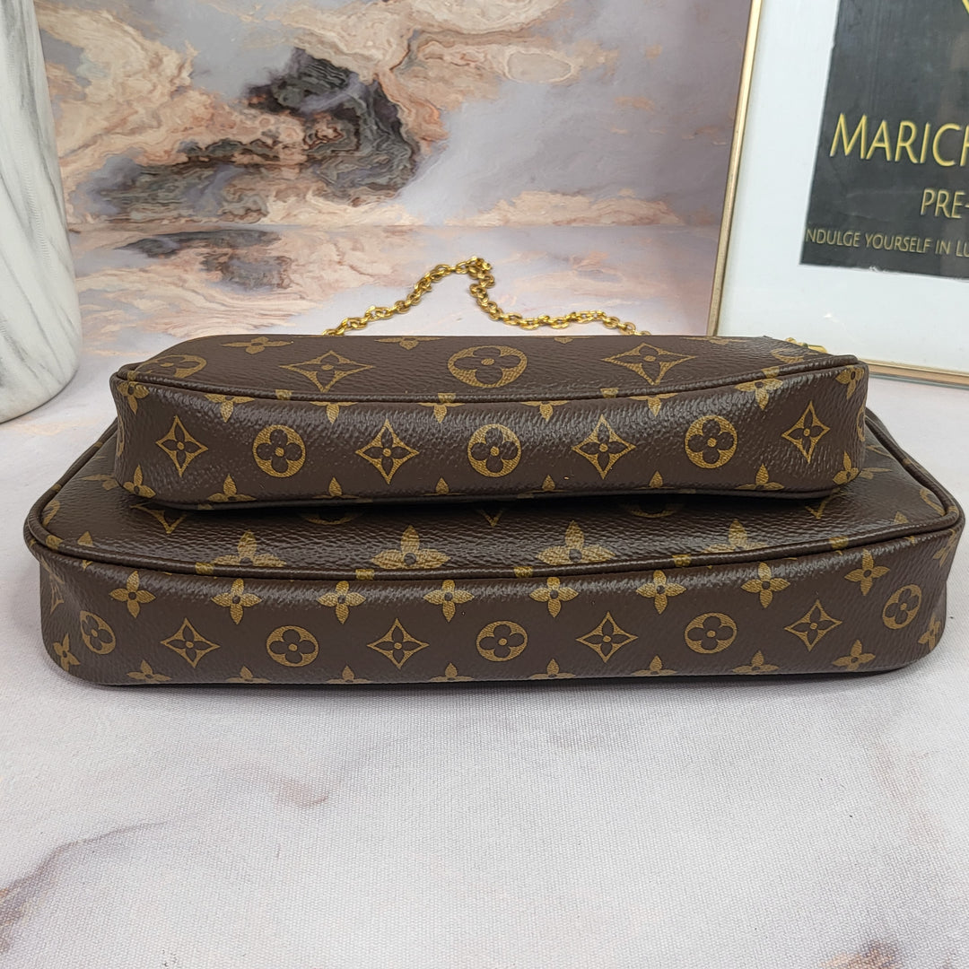 Louis Vuitton Monogram Multi Pochette Pink