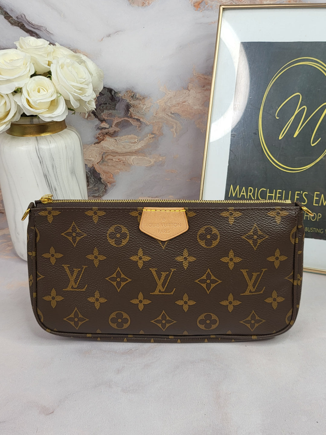 Louis Vuitton Monogram Multi Pochette Pink