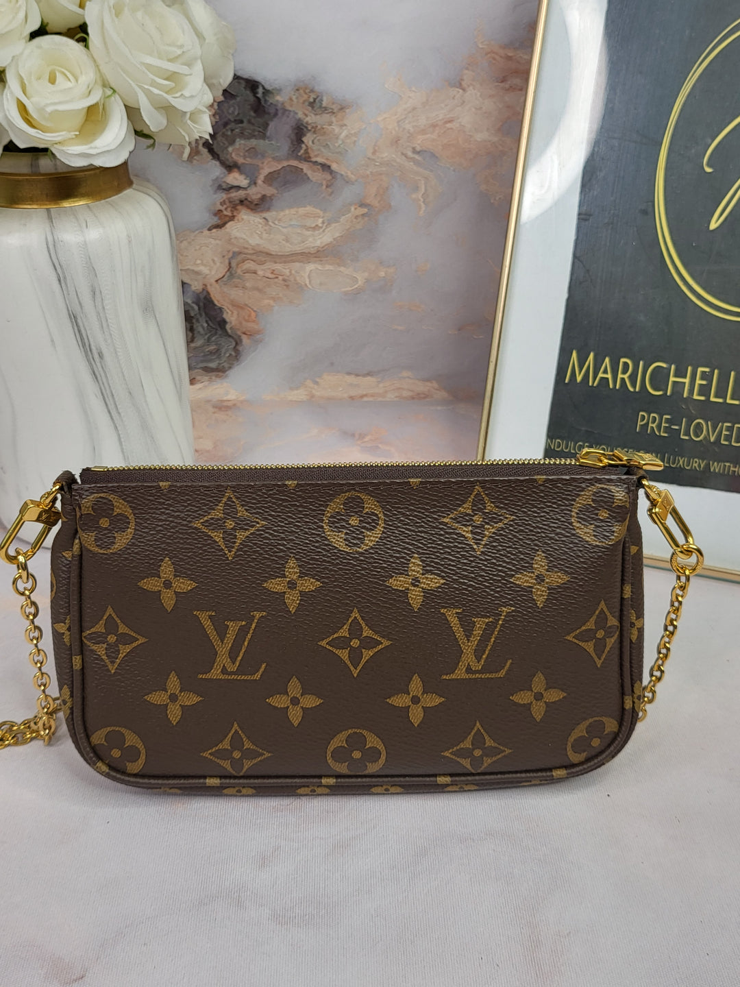 Louis Vuitton Monogram Multi Pochette Pink