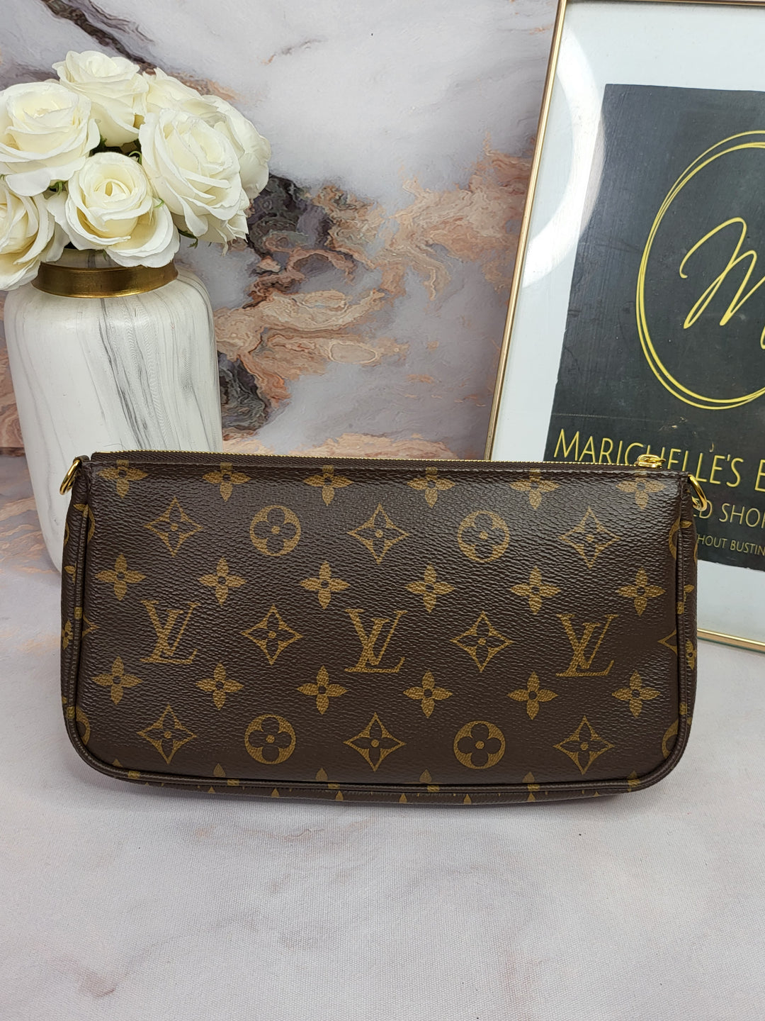 Louis Vuitton Monogram Multi Pochette Pink