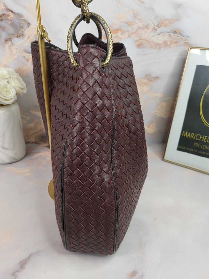 Bottega Veneta Intrecciato Hobo Tote Bag