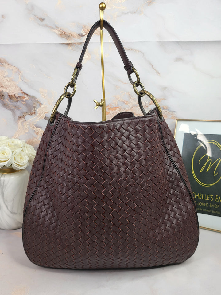 Bottega Veneta Intrecciato Hobo Tote Bag