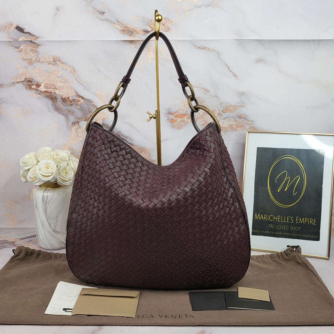 Bottega Veneta Intrecciato Hobo Tote Bag