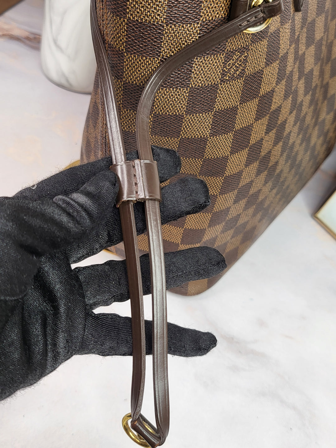 Louis Vuitton Damier Ebene Neverfull MM