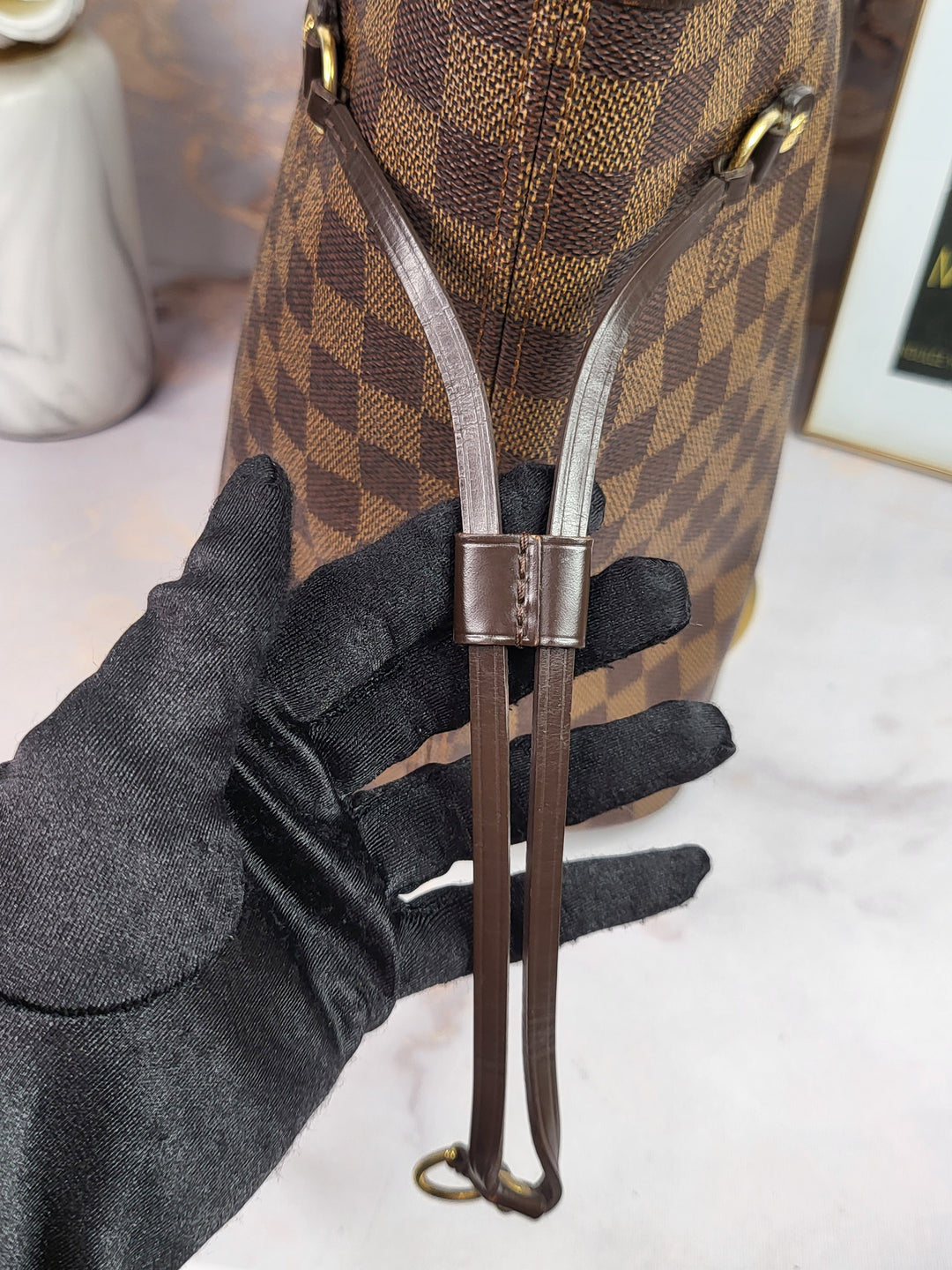 Louis Vuitton Damier Ebene Neverfull MM