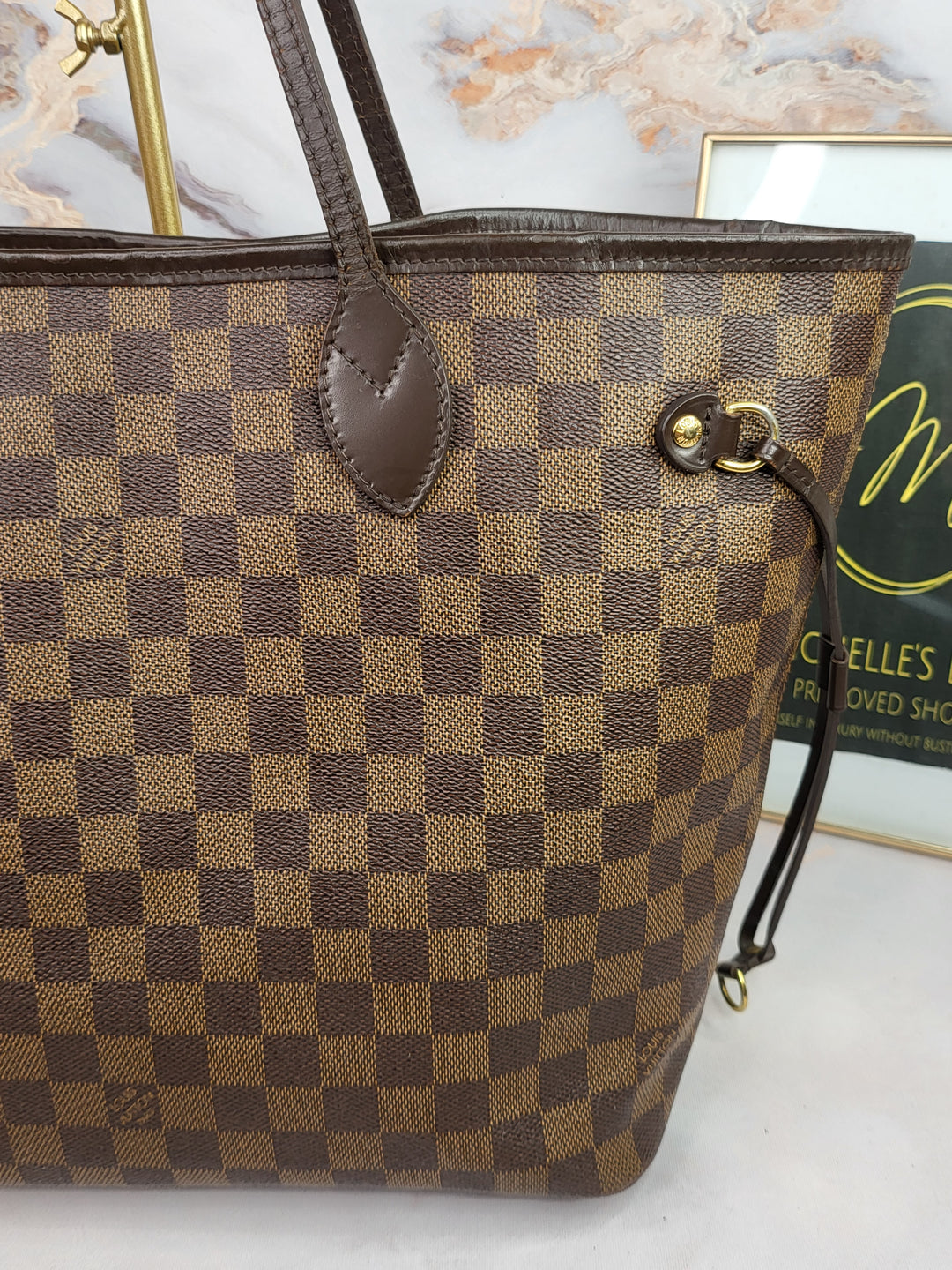 Louis Vuitton Damier Ebene Neverfull MM