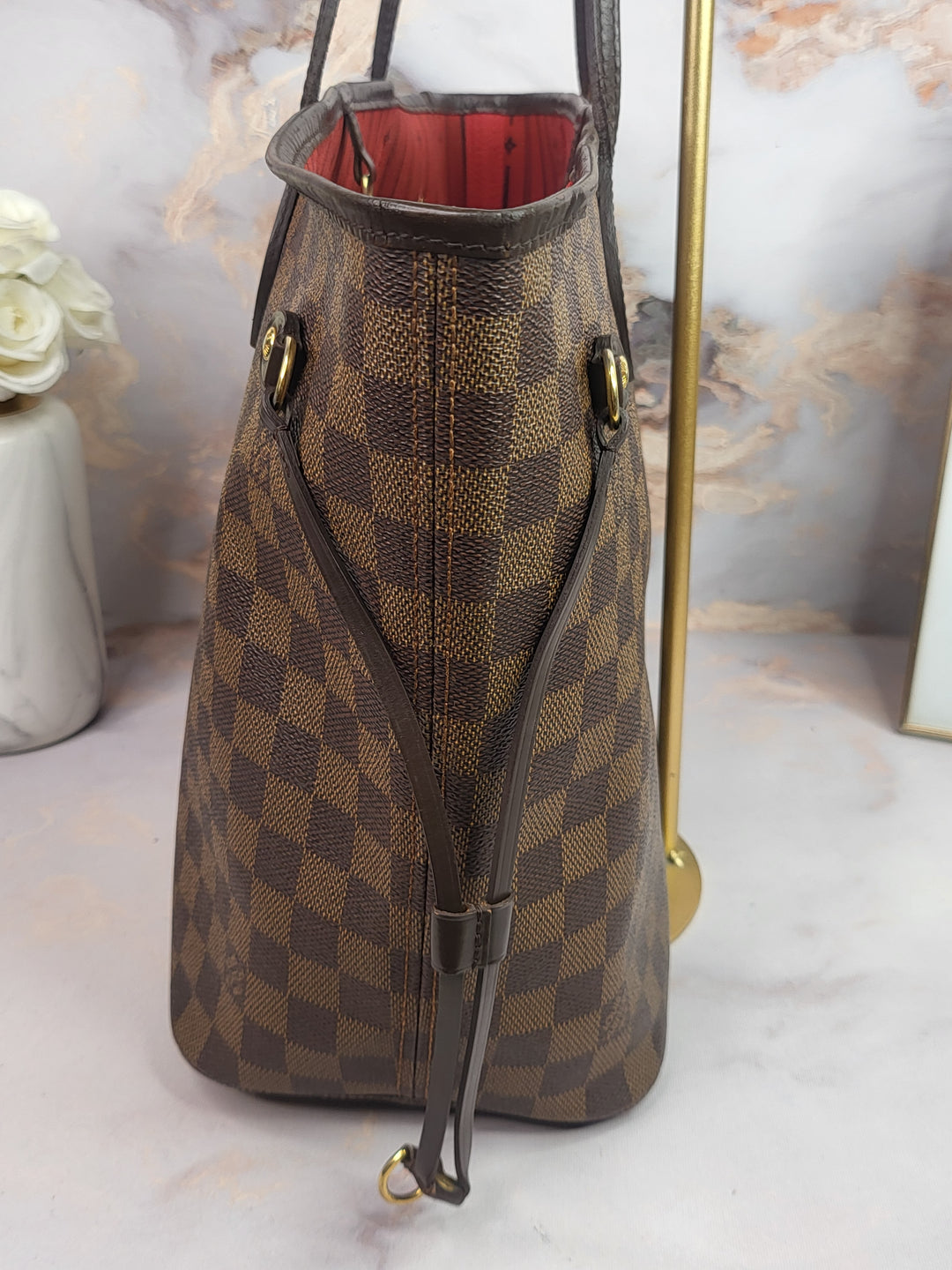 Louis Vuitton Damier Ebene Neverfull MM