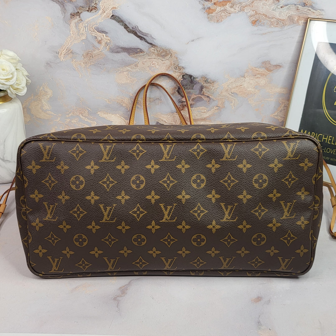 Louis Vuitton Monogram Neverfull GM Pivoine