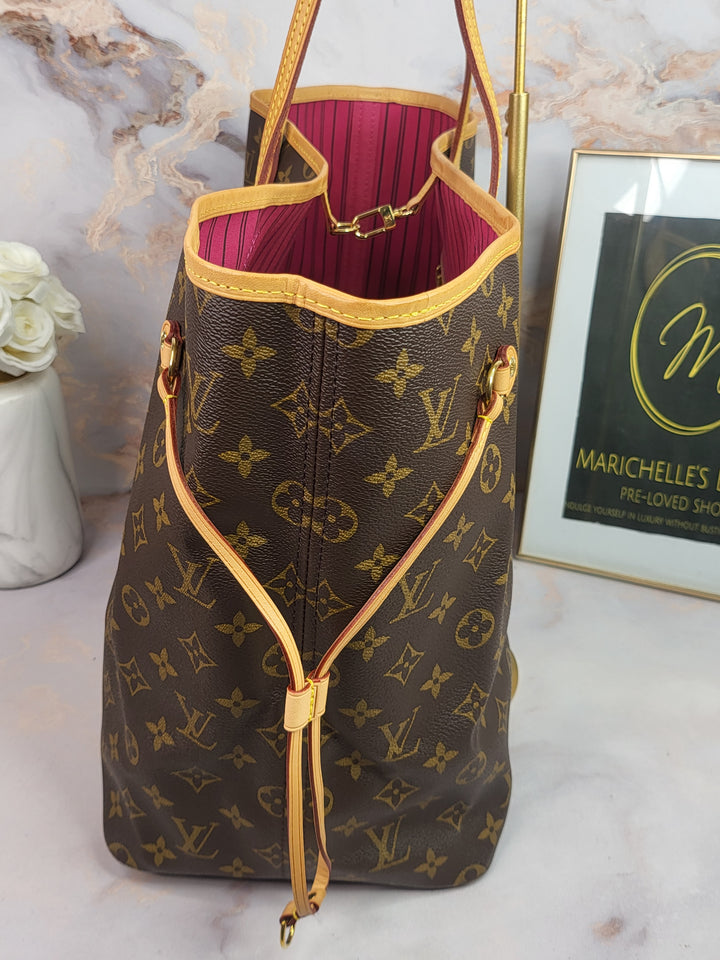 Louis Vuitton Monogram Neverfull GM Pivoine