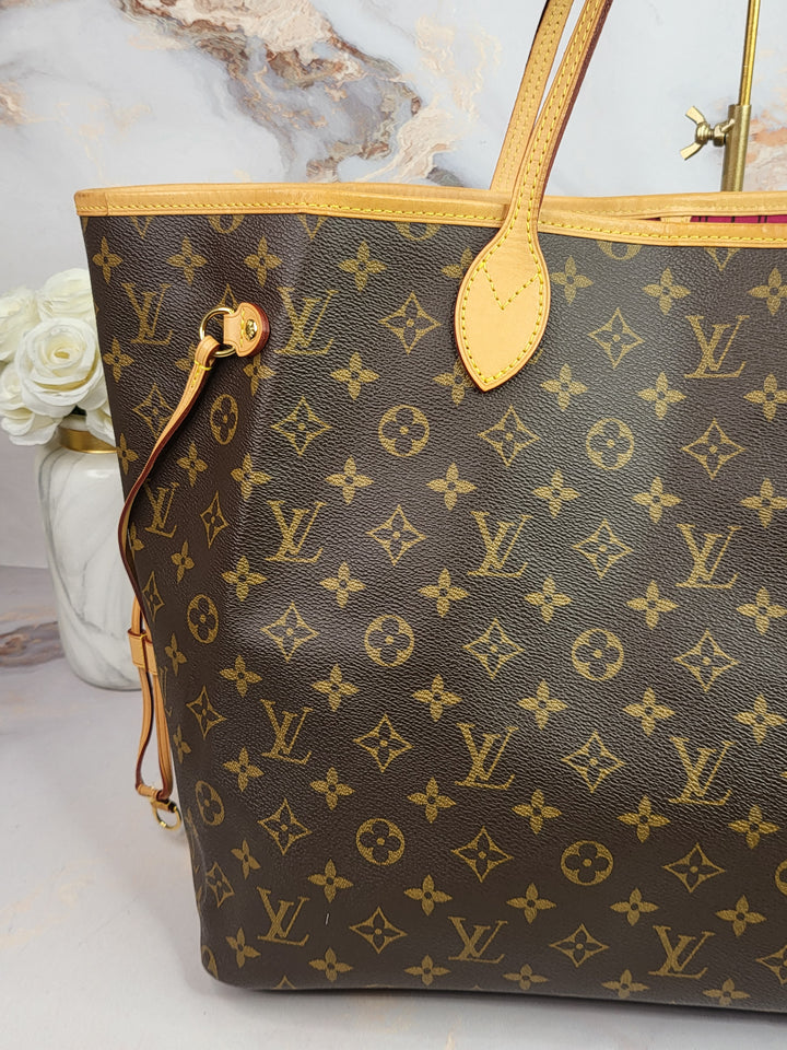 Louis Vuitton Monogram Neverfull GM Pivoine