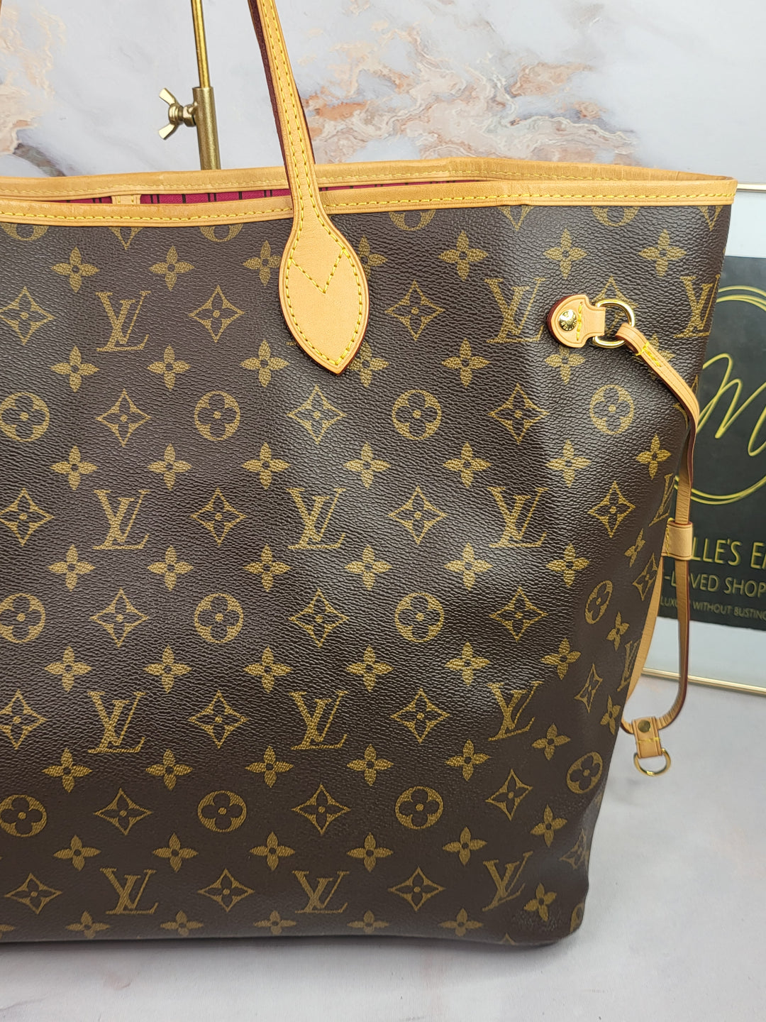 Louis Vuitton Monogram Neverfull GM Pivoine