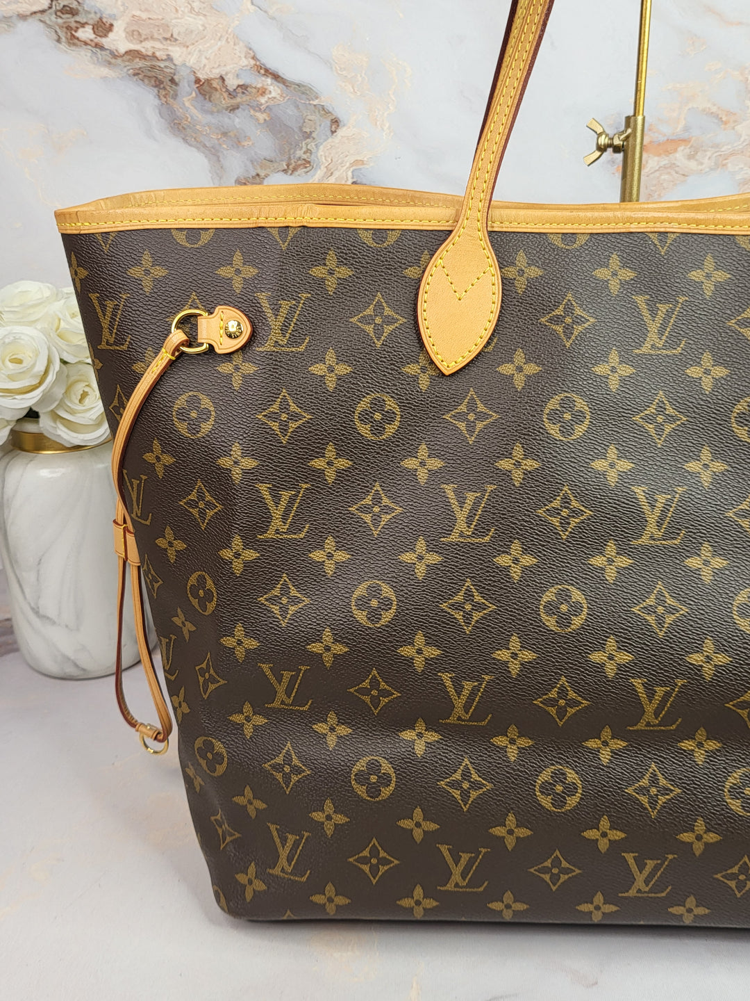 Louis Vuitton Monogram Neverfull GM Pivoine