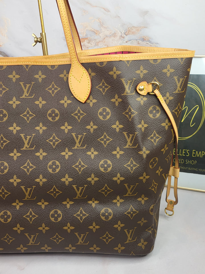 Louis Vuitton Monogram Neverfull GM Pivoine