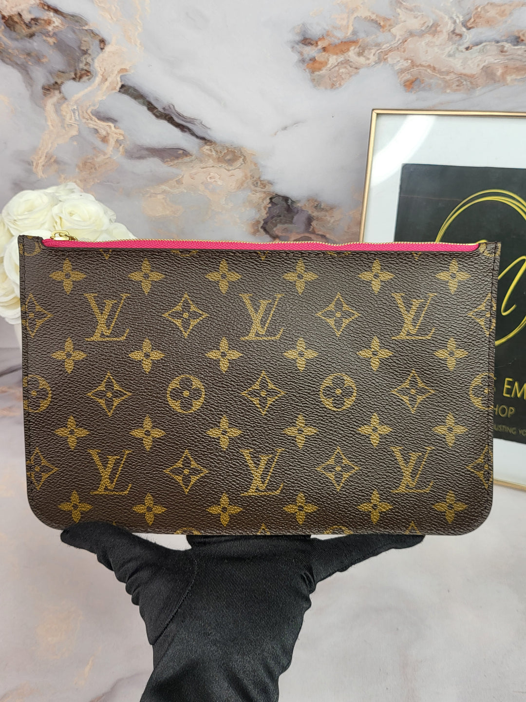 Louis Vuitton Monogram Neverfull GM Pivoine