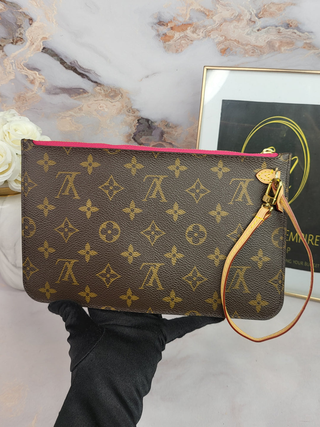 Louis Vuitton Monogram Neverfull GM Pivoine