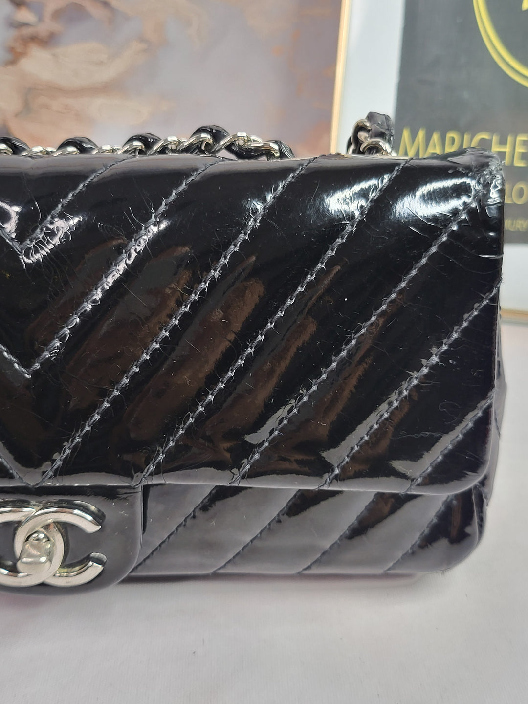 Chanel Patent Rectangle Flap