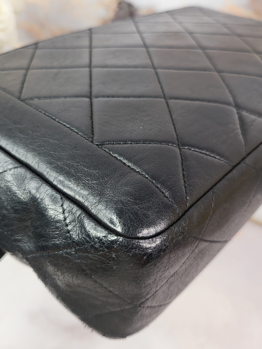 Chanel Lambskin Vintage Diana Flap